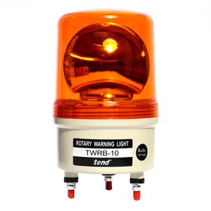 TWRB-102Oไฟหมุนมีเสียงเตือน80มม.สีส้ม